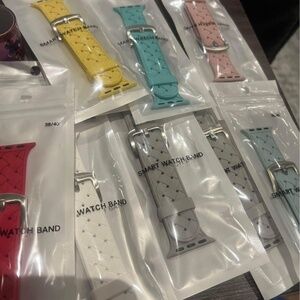 Silicon smart watch straps